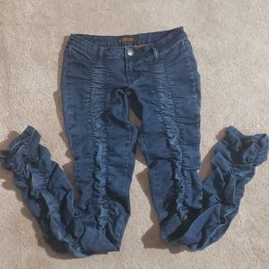 Crest Ruffle Jeans jeggings